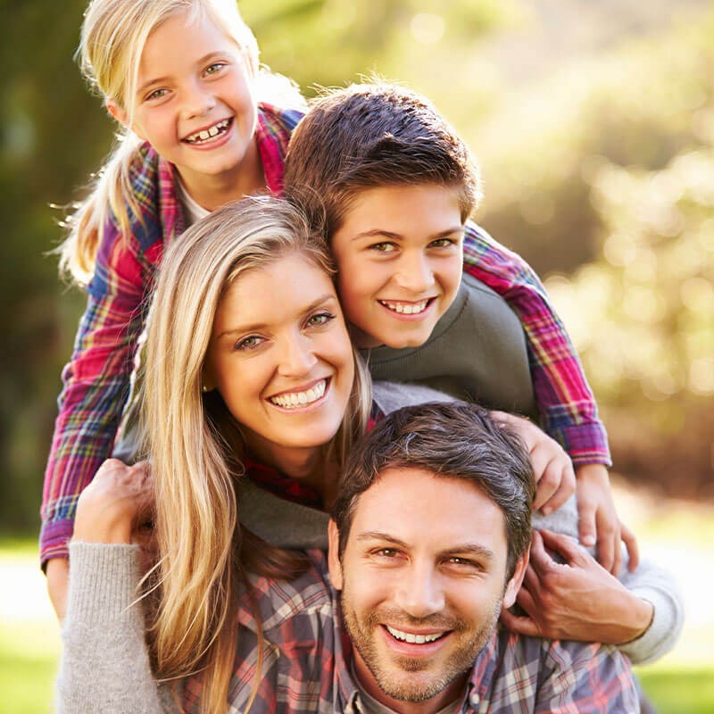 Smiling Family